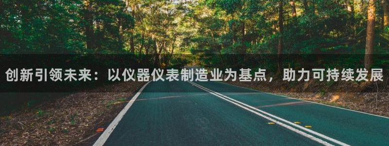 娱乐门徒登录网站下载：创新引领未来：以仪器仪表制造业为基点，