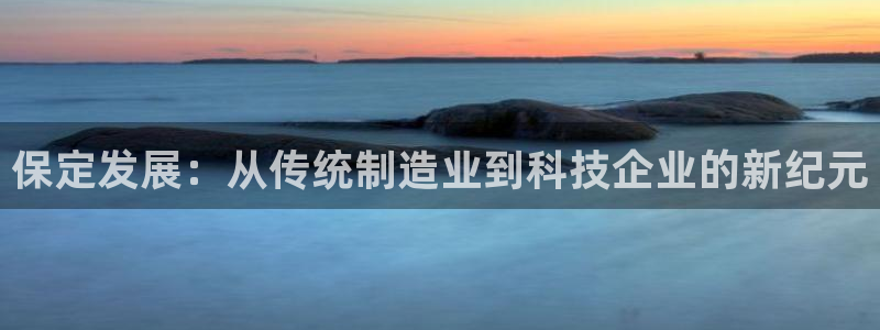 娱乐门徒免费下载手机版：保定发展：从传统制造业到科技企业的新