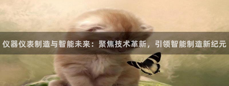 门徒娱乐技术q：仪器仪表制造与智能未来：聚焦技术革新，引领智