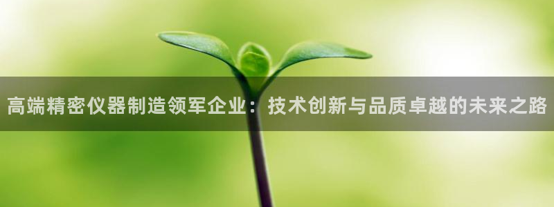 娱乐门徒 笔趣阁：高端精密仪器制造领军企业：技术创新与品质卓