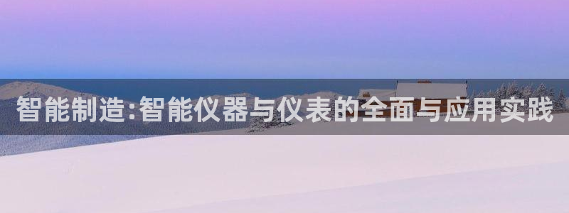 门徒娱乐压大小：智能制造:智能仪器与仪表的全面与应用实践